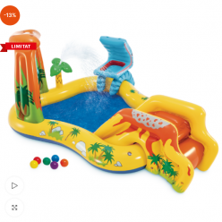 INTEX Надувной игровой центр “В мире динозавров” 249x191x109 см, 310л, до 81 кг, 2+