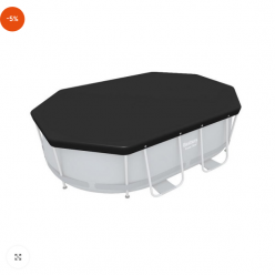 Bestway Чехол для овального каркасного бассейна 305х200х84см