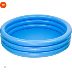 INTEX Детский надувной бассейн “Кристалл” 147×33 см, 330 Л, 2+
