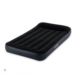 INTEX Надувной матрас “Velur Classic” 99x191x25 см с подголовником, до 136 кг