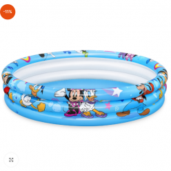 Bestway Детский надувной бассейн Mickey Mouse, 122х25 см, 140 Л, 2+