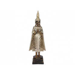 Статуя "Будда стоящий в плаще" 45cm золотой