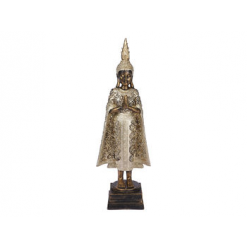 Статуя "Будда стоящий в плаще" 56cm золотой