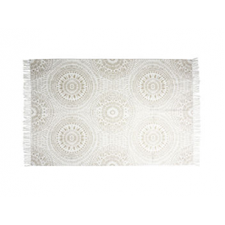 Коврик текстильный 120X180cm "Powerloom", серый, хлопок