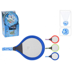 Набор для тенниса/бадминтона 2 ракетки, мячик и воланчик Free Easy, 28 X48см