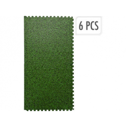 Набор искусственного газона "Puzzle" 40x40см, зеленый