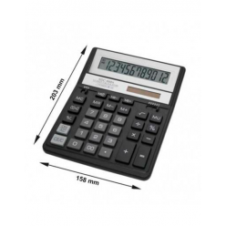 Calculator, Citizen SDC888X-BK, negru Mare