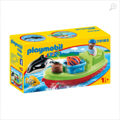 PM70183 Fisherman with Boat