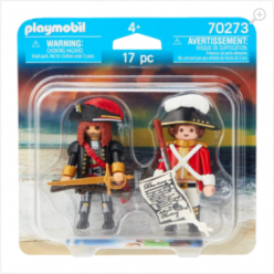 PM70273 DuoPack Pirate and Redcoat