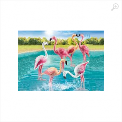 PM70351 Flock of Flamingos