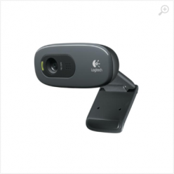 Logitech HD Webcam C270, Microphone, HD 720p video calls & recording, 3 Megapixel images, USB