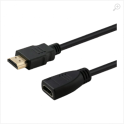 Cable HDMI M to HDMI F  1m  Savio  CL-132