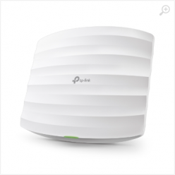 AC1350 Wireless Dual-Band Gigabit Ceiling Mount Access Point, Qualcomm, 450Mbps at 2.4GHz+867Mbps at 5GHz, 802.11a/b/g/n/ac, 1xGigabit LAN, Passive PoE and 802.3af PoE Supported, Passive PoE adapter included, MU-MIMO, Beamforming, Seamless Roaming, Centra