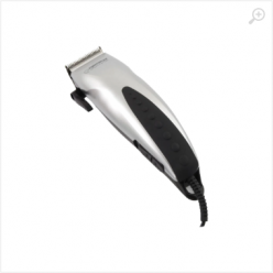 Hair Clipper Esperanza STYLIST EBC003 Silver-Black, Powerfull, Outstanding performance , High stability , Safe and reliable, 4 extra attachment combs, Oil for maintenance, Power: 10W