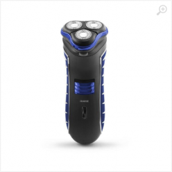 Shaver Esperanza RAZOR EBG002B Blue, The shaver is equipped with a trimmer for sideburns and beard, small brush and protection cap.  Indispensable for facial care for every man. It works fine both at home and away. 3 separate, movable razors, Ergonomic sh