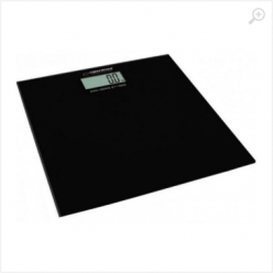 Bath Scale Esperanza AEROBIC EBS002K Black, Equipped with four high precision Strain Gauge sensors, Capacity 180kg /396LB, Division 100 g/0.2LB, Power saving large LCD Display, Weight Unit : kg / lb, 6mm high-tempered safety glass platform, Foot-tap switc