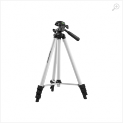 Tripod ESPERANZA SEQUOIA EF110,  Max. height - 135 сm, Min. height - 50 cm, Max. load weight - 5 kg,  3-way panhead, removable quick release plate, 4-section aluminum legs, Quick lever lock, Rubber leg tip, Weight: 800g