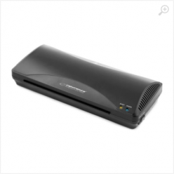 Laminator Esperanza INFINITY EFL001 A4, Power consumption: 265W, Film thickness for hot lamination: 80-125 microns, Maximum document dimensions: 210 x 297 mm (A4 format), Maximum warming-up time: approx. 5 min. Lamination speed: 250 mm per minute, Maximal