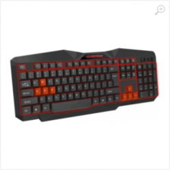 Keyboard Esperanza TIRONS  EGK201R Red - US Layout / Gaming, Illuminated