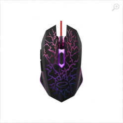 Mouse Esperanza LIGHTNING MX211, Gaming mouse, 2400dpi, optical sensor, multicolor LED, USB braided cable