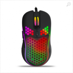 Mouse Esperanza ANTEROS MX305, Gaming mouse, 2400dpi, optical sensor, RGB LED, USB-C braided cable