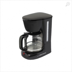 Coffee Maker Esperanza ARABICA EKC005, 1.8L, 950W, Permanent & washable filter anti-drip system, auto switch-off, modern design, electric cable length