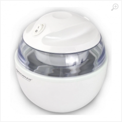 Ice Cream Maker Esperanza VANILLA EKI001, Freezer bucket capacity: 0.6 L, Max volume of ice cream mixture: 0.3 L, Time to freeze a freezer bucket: 12 hours, Ice cream ready time: 15-30 minutes, Net weight: 1.15 kg