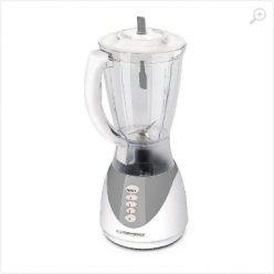 Table blender Esperanza PINA COLADA EKM023E Grey; 350W power output; 1,5 L food grade plastic jug; 3 speeds of mixing; Anti-tipping suction caps on the bottom; Anti -spilling protection lid; Ice tubes crushing; Stainless steel mixing blades; Turbo functio