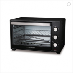 Electric Oven Esperanza PROSCIUTTO EKO005, 20L, Power: 1600W, Temperature: 0°C - 250°C, Timer: 0-60 minutes, 3 Heating functions available, Crumb tray, Acc included: pizza tray, grill grate, potholder, Length of power cord: 0.9 m