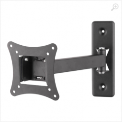 SBOX TV-Wall Mount LCD-901 for 13-28'', Vesa 200x200, Max load 15kg,rotire 180°+180°,inclinatie ± 12°