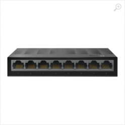 TP-LINK LS1008 8-port Desktop Switch, 8 10/100M RJ45 ports, Plastic case