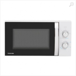 Microwave Oven Toshiba MW-MM20P(WH),  20l, 700W, White,  Mechanical control, Ergonomic Handle, 5 power levels, Easy Operation