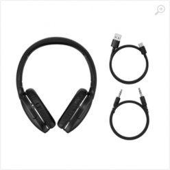 Baseus Encok Wireless Headphones D02 PRO, Black, BT5.0, playback 40h, charging time 1,5hr, 3.5mm jack, Bluetooth, Type-C,   NGTD010301