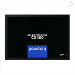 2.5" SSD 1.0TB  GOODRAM CX400 Gen.2, SATAIII, Read: 550 MB/s, Write: 500 MB/s, 7mm, Controller Phison PS3111-S11, 3D NAND TLC  SSDPR-CX400-01T-G2