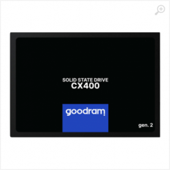 2.5" SSD 128GB  GOODRAM CX400 Gen.2, SATAIII, Read: 550 MB/s, Write: 480 MB/s,  3D NAND TLC  SSDPR-CX400-128-G2