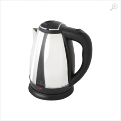 Kettle Titanium RORAIMA TKK001S 1800W, silver metal  1.8 l, concealed heating element, 360° swivel base, auto shut-off after boiling, inox