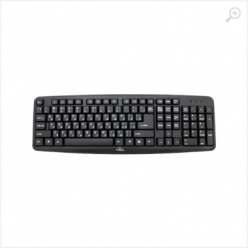 Keyboard Esperanza Titanium TKR101 - Russian Layout / Office keyboard standard, 107 buttons, USB