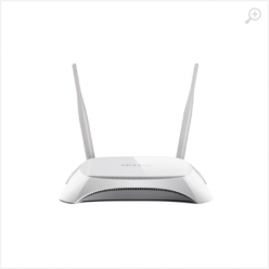 TP-LINK TL-MR3420 300Mbps 3G/4G Wireless N Router, Compatible with LTE/HSPA+/HUUPA/HSDPA/UMTS/EVDO USB modem,  3G/WAN failover, 2T2R, 2.4GHz, 802.11b/g/n, 2 detachable antennas