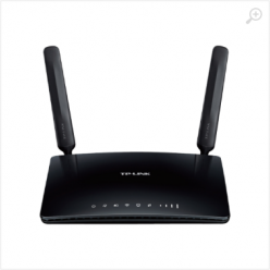 TP-LINK TL-MR6400 300Mbps Wireless N 4G LTE Router, build-in 4G LTE modem, support LTE (FDD/TDD)/DC-HSPA+/HSPA+/HSPA/UMTS/EDGE/GPRS/GSM, with 3x10/100Mbps LAN ports and 1x10/100Mbps LAN/WAN port, 300Mbps at 2.4GHz, 802.11b/g/n, 2 internal Wi-Fi antennas, 