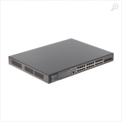 TP-LINK Switch"TL-SG3428MP"k cu management L2, 24 Porturi Gigabit POE+, 4× Gigabit SFP Slots, 1× RJ45 Console Port, 1× Micro-USB Console Port