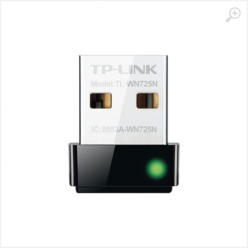 TP-LINK TL-WN725N 150Mbps Wireless N Nano USB Adapter, Nano Size, Realtek