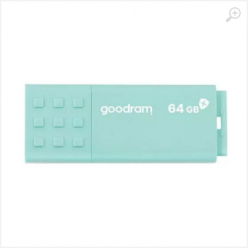 64Gb  USB3.0  GoodRAM  UME3 CARE Antibacterial (Read 60 MByte/s, Write 20 MByte/s)  UME3-0640CRR11