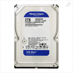 3.5" HDD 2.0TB  Western Digital Blue, 7200rpm, 256MB, SATAIII WD20EZBX