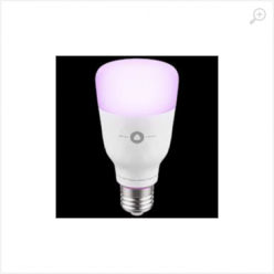 Yandex smart lamp YNDX-00010W, RGB, E27,  9W, 2700 - 6500K, 900 lm, WI-Fi