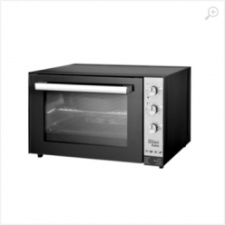 Electric Oven Zilan ZLN3741 Robin 70L, double glasses door, 1 x enamel round tray, 1 x enamel square tray