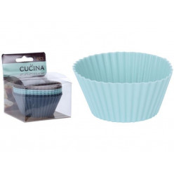 Формы для кексов силиконовые Cucina 8шт 7cm, в коробке