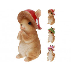 Статуэтка "Кролик в шляпке" 16cm