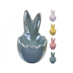 Подставка для яйца "Ушки кролика" 8cm, 4 цвета, перламутр