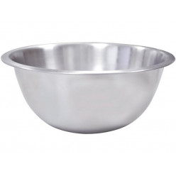 Миска металлическая EH D20сm, H10cm, глубокая, нержав сталь