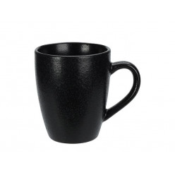 Чашка 350ml Glaze черная, керамика